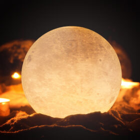 Extra Large Inch Touch Control Moon Lamp